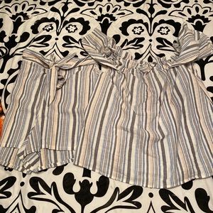 2 piece short set